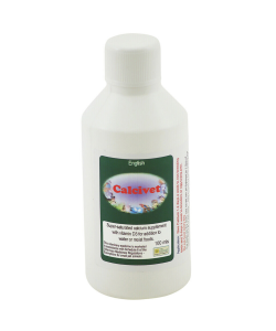 Calcivet Liquid Calcium & Vitamin D3 Parrot Supplement - 100ml